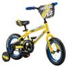 Pacific Vortax BMX Style Kids Bike, for Boys and Girls Ages 1 to 4, Single Speed, 12-Inch Wheels with Removable Training Wheels, Rear Coaster Brake, Yellow view 1
