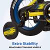 Pacific Vortax BMX Style Kids Bike, for Boys and Girls Ages 1 to 4, Single Speed, 12-Inch Wheels with Removable Training Wheels, Rear Coaster Brake, Yellow view 3