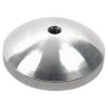 Bob's Machine 312-100007 Prop Nut for Minn Kota Trolling Motors with 70 lbs. or Less Thrust - Brushed Aluminum view 1