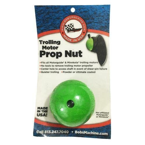 Bob's Machine 312-200005 Prop Nut for MotorGuide Trolling Motors - Green