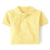 The Children's Place boys Baby and Toddler Uniform Pique Polo Shirt, New Yellow, 4T US view 1