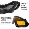 LJDJ Ski Goggles, Pack of 4 - Snowboard Adjustable UV 400 Protective Motorcycle Goggles Outdoor Sports Tactical Glasses Dust-Proof Combat Military Sunglasses for Kids, Boys, Girls, Youth, Men, Women view 4