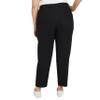 Alfred Dunner womens Allure Slimming Petite Stretch - Modern Fit Pants, Brown, 14 Petite US view 2