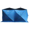 Nordic Legend 6 Person Portable Ice Fishing Shelter with 2 Big Doors-Diamond Door Guard System Ice Fishing Camping Tent view 2
