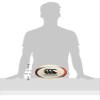 Canterbury Rugby Ball Size 5 Black view 3