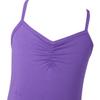 Aislor Kids Girls Cotton Criss Cross Back Gymnastics Leotard Jumpsuit Ballet Dance Dancewear Purple 7-8 Years view 3