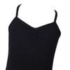 Aislor Kids Girls Cotton Criss Cross Back Gymnastics Leotard Jumpsuit Ballet Dance Dancewear Black 5-6X view 3