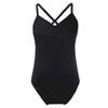 Aislor Kids Girls Cotton Criss Cross Back Gymnastics Leotard Jumpsuit Ballet Dance Dancewear Black 8-10 Years view 4