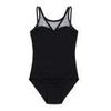 FEESHOW Girls Gymnastics Camisole Leotard with Chiffon Wrap Skirt Ballet Tutu Dress Dance wear Outfit 3-4 Sleeveless Black view 3