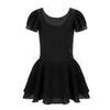 FEESHOW Girls Gymnastics Camisole Leotard with Chiffon Wrap Skirt Ballet Tutu Dress Dance wear Outfit Size 8-10 Pink view 2