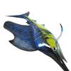 48" Florida Striped Blue Sailfish Trophy Taxidermy Hand Painted Wall Mount Plaque view 3