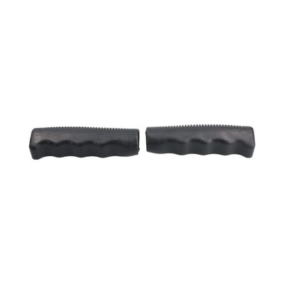AB Tools Rubber Handlebar Grips with Finger Groove Mold Cycle Anti-Slip for Most Bikes