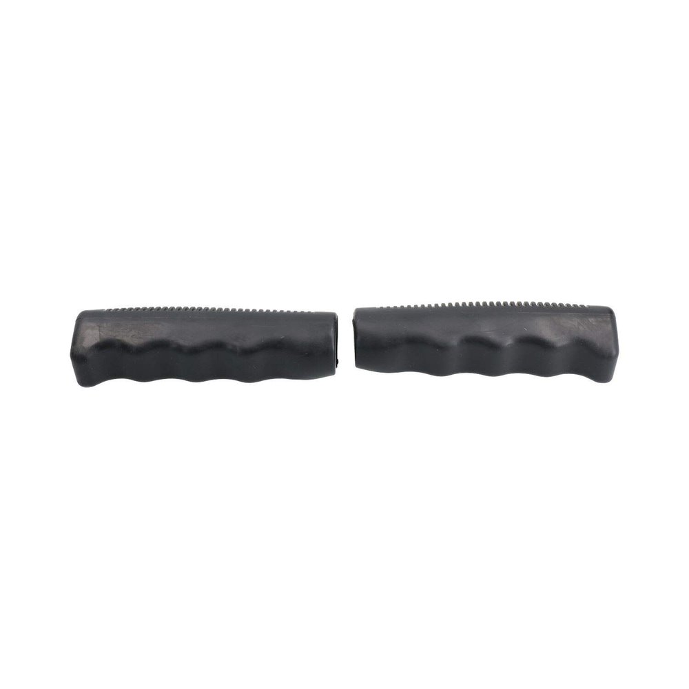 AB Tools Rubber Handlebar Grips with Finger Groove Mold Cycle Anti-Slip for Most Bikes