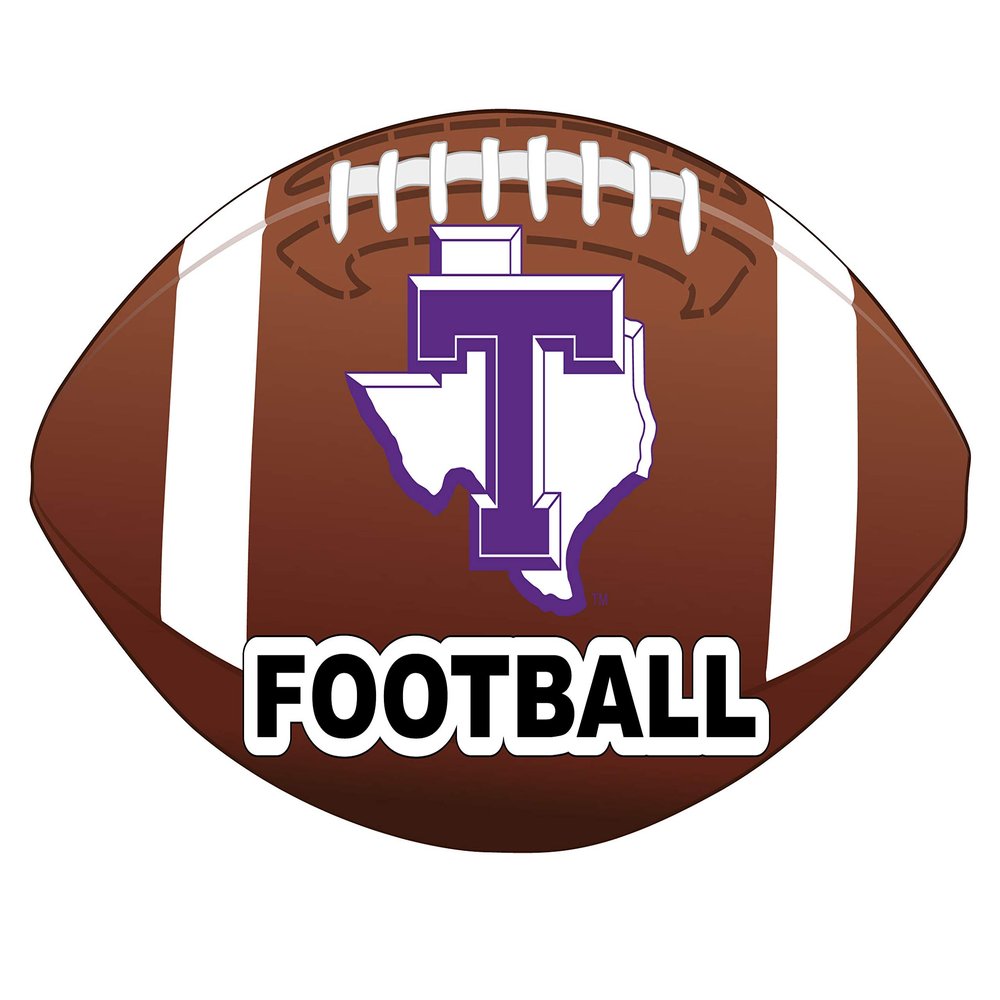 Tarleton State University 4-Inch Football Vinyl Decal Sticker - Officially Licensed Collegiate Product