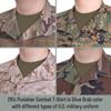 281Z Mens Military Stretch Cotton Long Sleeve T-Shirt - Tactical Hiking Outdoor Undershirt - Punisher Combat Line (Olive Drab, 3X-Large) view 4