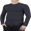 281Z Mens Military Stretch Cotton Long Sleeve T-Shirt - Tactical Hiking Outdoor Undershirt - Punisher Combat Line (Graphite, X-Small) view 1