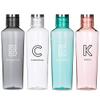 WEDDINGSTAR Personalized Tritan Plastic Water Bottle 27oz  Reusable Customizable Eco-Friendly Plastic Water Bottle  100% BPA-Free Environmentally Friendly Canteen - Line Initial Light Pink view 3