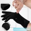 Achiou Women Winter Touchscreen Gloves Soft Comfortable Thermal Elastic Stretch Texting Glove for Traveling, Cycling, Running, Shopping (Black)  view 3