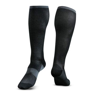 CHAMPRO Hockey Base Layer Sock, Adult Small, Black