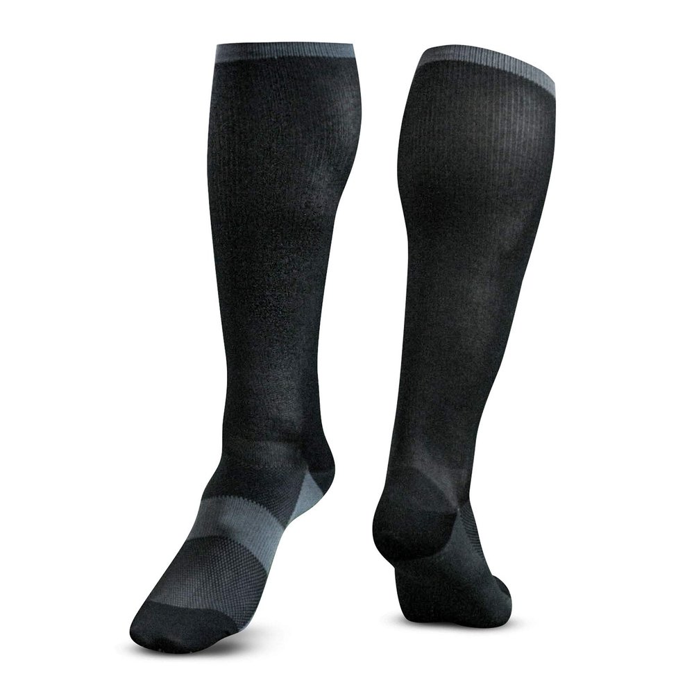 CHAMPRO Hockey Base Layer Sock, Adult Small, Black