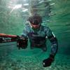 SEAC Ghost, Jacket in 7 mm Ultrastretch Neoprene with Incorporated Hood for Freediving and Spearfishing, camo Green, Large view 2
