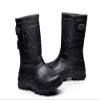 JITUUE knee boots for men Winter Outdoor Tube Warm Thick Waterproof Non-Slip Padded Camouflage Snow Boots (Black, US 8) view 2