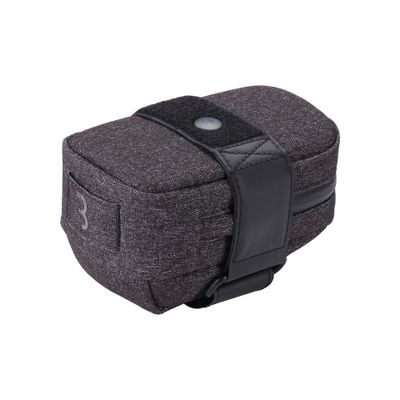 BBB Cycling Unisex's Compacked L BSB-41 Bike Seat Saddle Wedge Compact Pack for Road Mountainbike City Bicycles Large Bag 750ml, Black