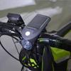 Bike Light Bicycle Solar Headlight Waterproof USB Charging Warning Taillight Set 360 Degree Rotating Bicycle Light view 3
