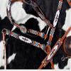 Showman Beaded Thunderbird 4 Piece Headstall and Breastcollar Set view 3