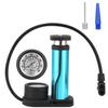 Emoly Upgraded Mini Portable Bicycle Pump, Foot Pump with Pressure Gauge, Tire Inflator, Compatible Universal Presta and Schrader Double Valve Bike Air Pump (Blue) view 1