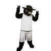Dark Green Sport Cow Ox Bull Cartoon Costume Mascot Adult Character Design Cosplay view 1