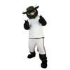 Dark Green Sport Cow Ox Bull Cartoon Costume Mascot Adult Character Design Cosplay view 3