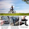 Emoly Bike Pump, Upgraded Mini Portable Bicycle Pump, Foot Bike Pump with Pressure Gauge, Tire Inflator Device, Compatible Universal Presta and Schrader Double Valve Bicycle Air Pump view 4