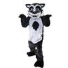 cartoon mascot Grey Forest Wolf Costume Cosplay Cartoon Character Suit