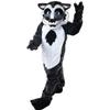 cartoon mascot Grey Forest Wolf Costume Cosplay Cartoon Character Suit view 3