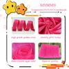 MYMM 6FT(72 * 31 in) Rose red Tulle Tutu Table Skirt, Wedding Bridesmaid, Baby Party Skirt, Rectangle Or Round Decorative Table Decoration, Fashion Deluxe Romantic Birthday Party Shower(Wave) view 3