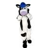 Black and White Cow Animal Cartoon Costume Mascot Plush for Adult Cosplay Party view 2
