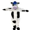 Black and White Cow Animal Cartoon Costume Mascot Plush for Adult Cosplay Party view 3