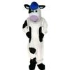 Black and White Cow Animal Cartoon Costume Mascot Plush for Adult Cosplay Party view 4