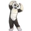 Grey Wolf Husky Mascot Costume Cartoon Cosplay Cartoon Character Suit