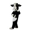 Black and White Cow Cartoon Costume Mascot Plush with Mask for Adult Cosplay Party Halloween Dress Up view 4