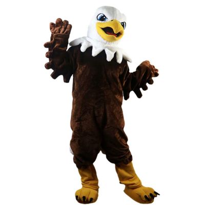 Eagle Bird Costume Mascot Cartoon For Life Size Full Body Character Outfits