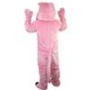 Pink Hippo Cartoon Costume Mascot Plush with Mask for Adult Cosplay Party Halloween Dress Up view 4
