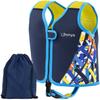 Limmys Premium Kids Swim Vest - Toddler Swim Jacket and Buoyancy Swimming Aid - Modern Design Swimming Vest for Boys, Girls and Babies - with Drawstring Bag view 1