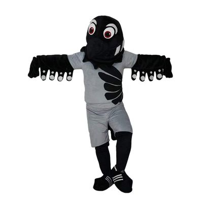 Black Bird Eagle Sport Mascot Costume Adult Character Design Cosplay