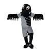 Black Bird Eagle Sport Mascot Costume Adult Character Design Cosplay view 1