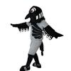 Black Bird Eagle Sport Mascot Costume Adult Character Design Cosplay view 3