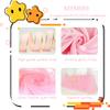 MYMM 6FT(72 * 31 in) Pink Tulle Tutu Table Skirt, Wedding Bridesmaid, Baby Party Skirt, Rectangle Or Round Decorative Table Decoration, Fashion Deluxe Romantic Birthday Party Shower(Wave) view 3