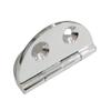 2Pieces of Marine Grade CAST Solid 316 Stainless Steel Mirror Polished Door /Cabinet Round Hinge Dia.2-1/2" (64mm) for Boat, RVs view 4