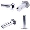 Amarine Made 4-Pack Heavy 316 Duty Stainless Steel Rod Holders with Drain, Flush Mount Fishing Rod Pole Holders (90 Degree) view 1